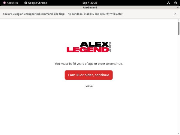 Alexlegend.com Free Trial Deal