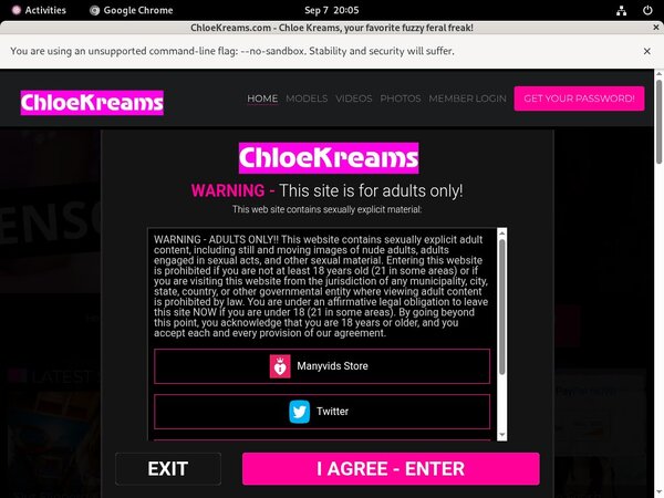 Chloekreams.com Reduced Rate Chloekreams.com Reduced Rate