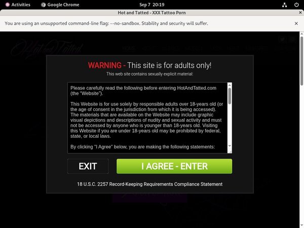 Hot And Tatted Discount Promotion Hot And Tatted Discount Promotion