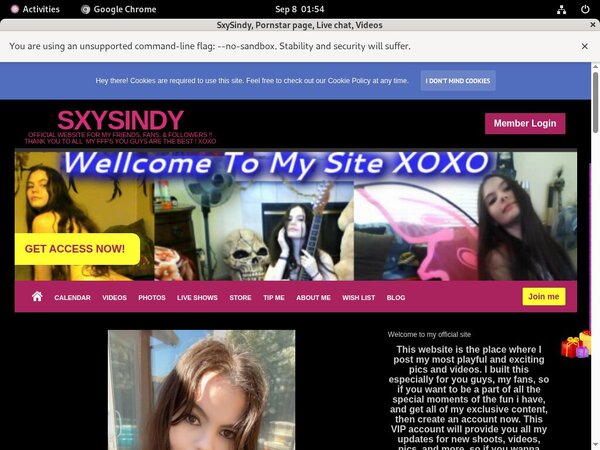 SxySindy Join Page