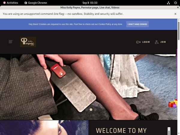 Username And Password For Miss Kelly Payne