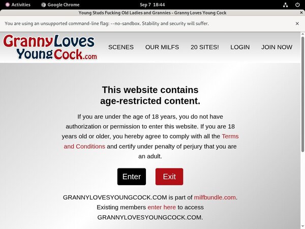 $1 Granny Loves Young Cock Trial Membership