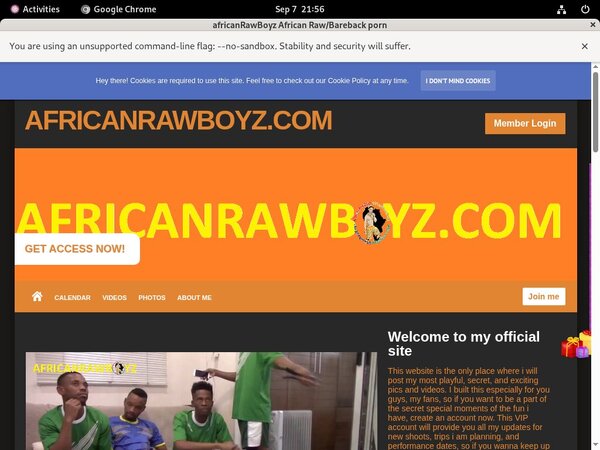 AfricanRawBoyz With Paypal