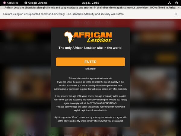 Africanlesbians.com Billing Form