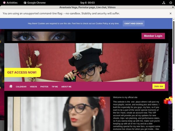 Anastasia Vega Discount Urls