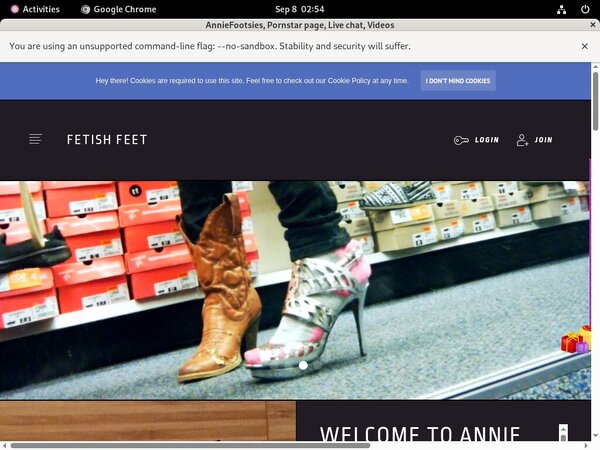 AnnieFootsies With Pay Safe Card