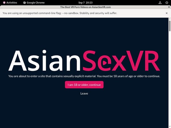 Asian VR Sex Trial Link
