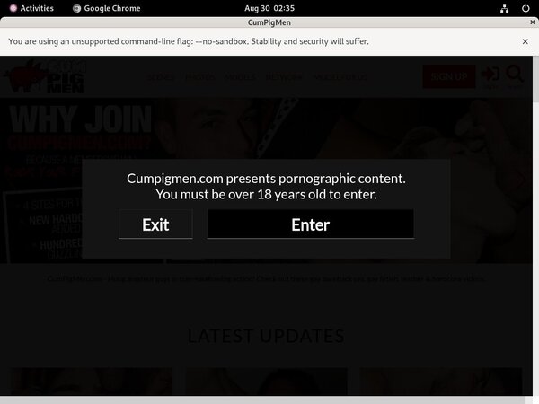 Cum Pig Men Free Username