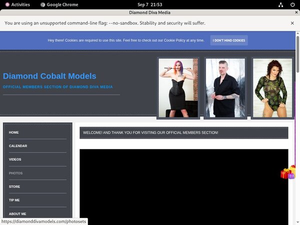 DiamondDivaMedia Password