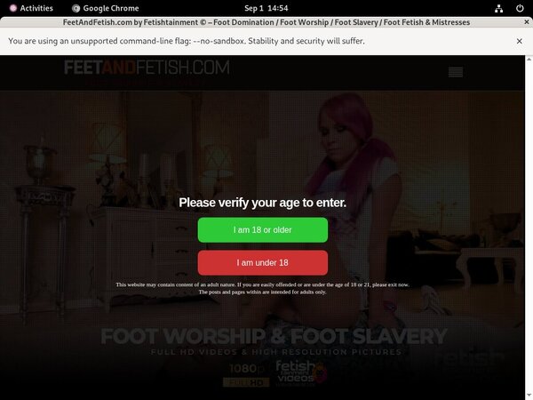 Feetandfetish Free Trial Discount