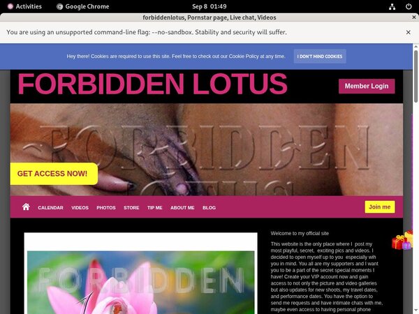 Forbiddenlotus Access Free