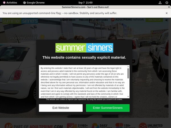 Free Acc For Summer Sinners