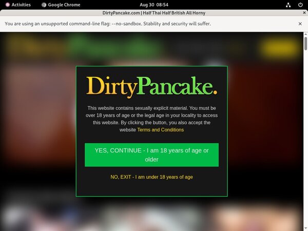 Free Access Dirtypancake.com
