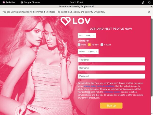 Free Account LOV
