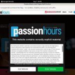 Free Account Of Passionhours.com