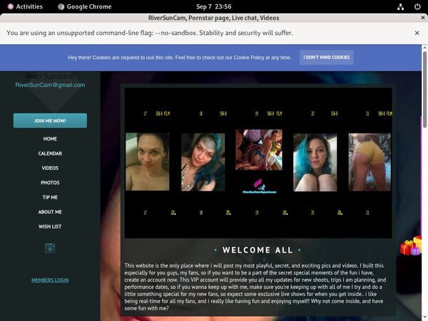 Free RiverSunCam Porn