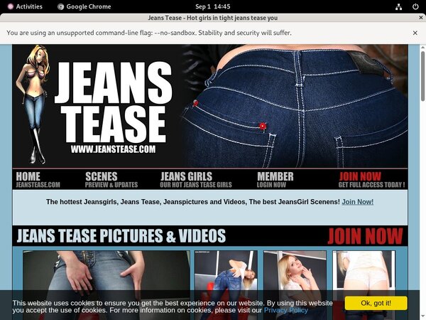 Free Trial Tease Jeans