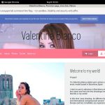 Free Valentinabiancox Membership Discount