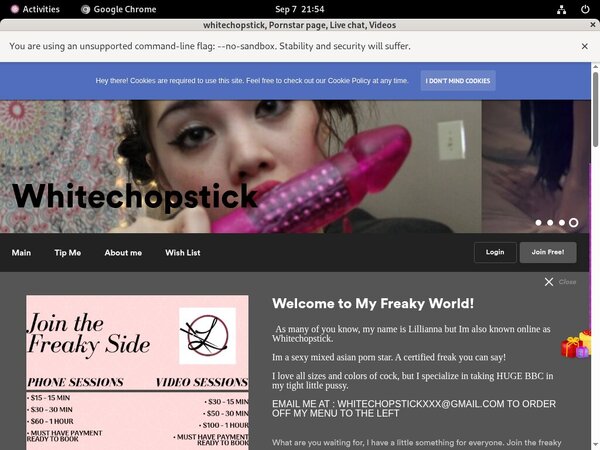 Get Free Whitechopstick Account