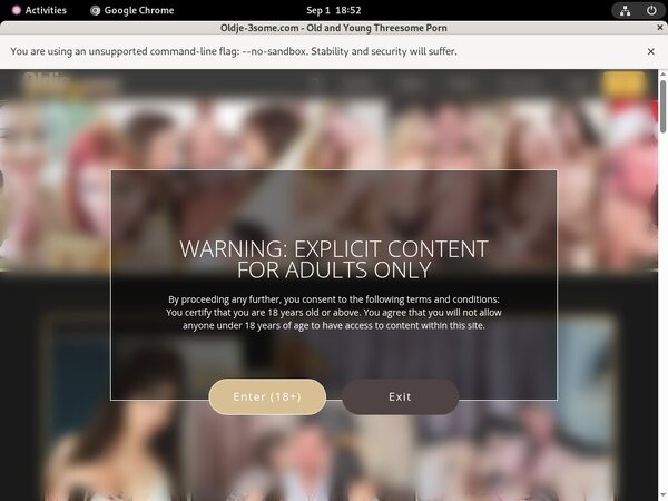 Get Oldje-3some.com Trial Free