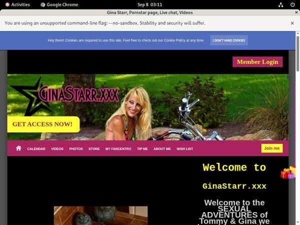 GinaStarr Discount Porno
