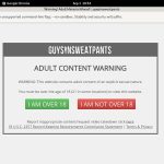 Guysinsweatpants User And Pass