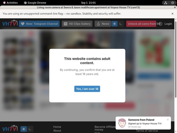 How To Get Free Voyeurhouse Account
