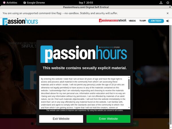How To Get Into Passion Hours