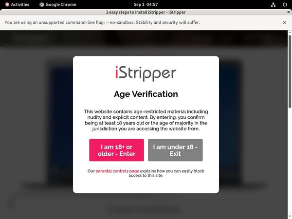 IStripper Yearly Membership