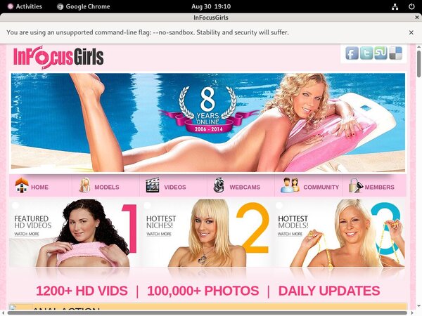 In Focus Girls Sconto
