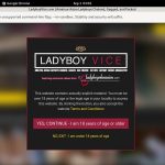 Ladyboy Vice Promotion