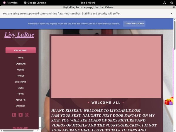 LivyLaRue Bank Payment