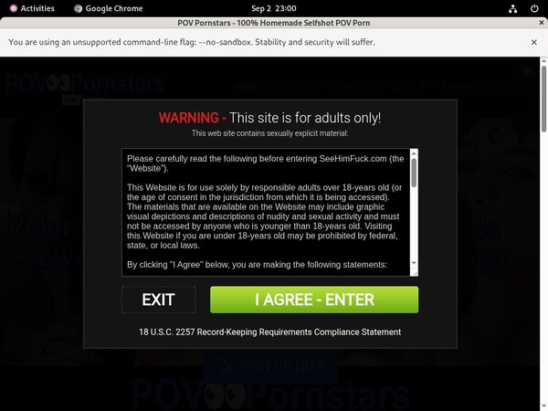 Log In POV Pornstars