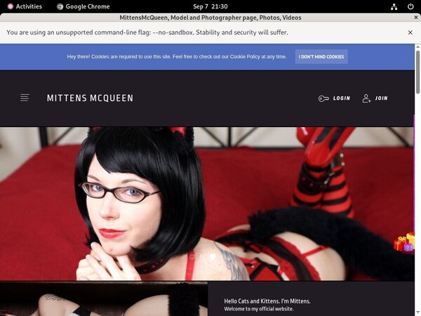 Login McQueen Mittens Free