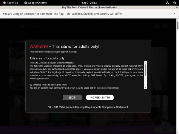 Love Her Boobs Logins 2018