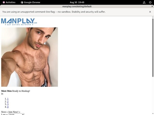 Man Play Billing Page