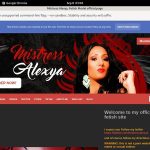 MistressAlexya Webbilling