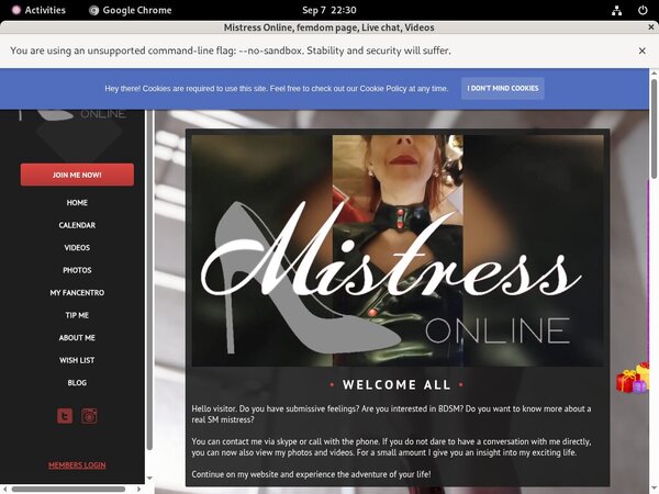 Mistressonline.eu Official