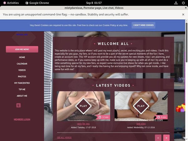 Mistydareious.com Tokens
