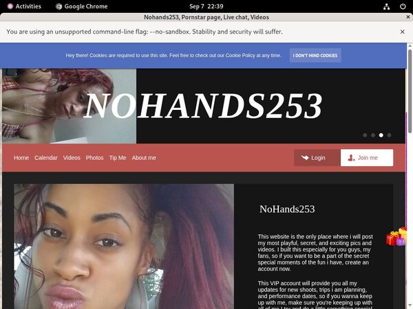 Nohands253.modelcentro.com Discount Deal