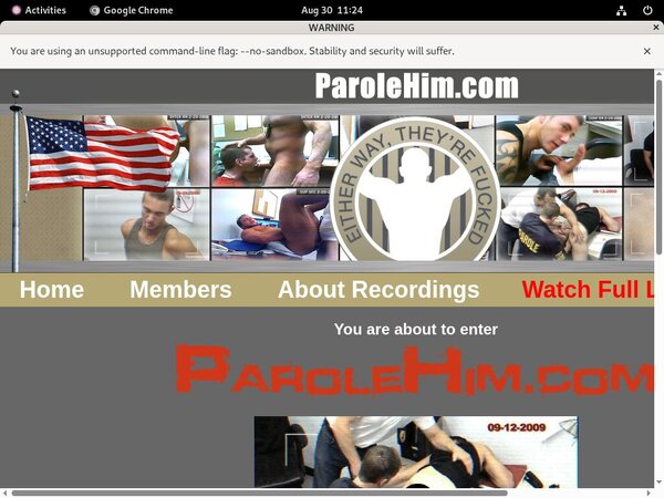 Parole Him Registration Form