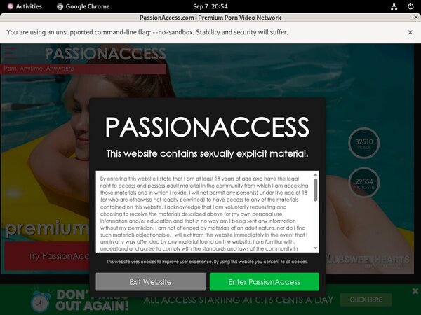 Passion Access Gif