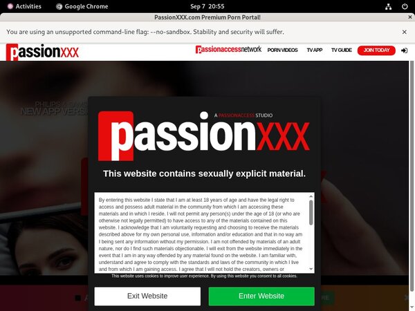 Passionxxx.com Order Form