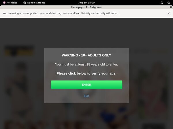 Perfectgonzo.com With Discover Card