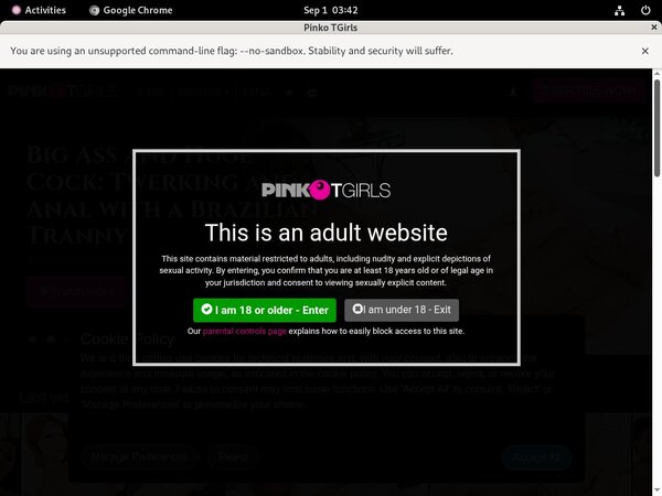 PinkO TGirls Full Site