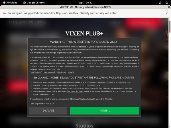 Plus Vixen Password