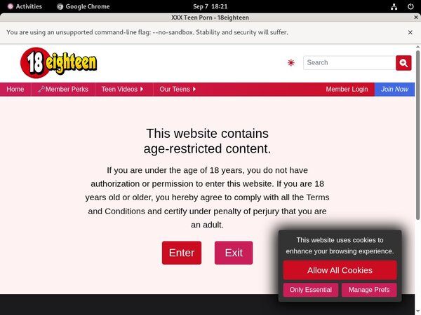 Premium 18eighteen Password