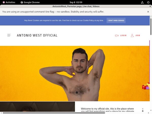 Promo Code Antoniowestofficial.com