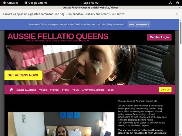 Queensfellatioaussie Premium Account