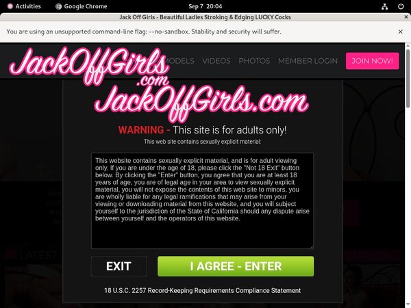 Register Jack Off Girls